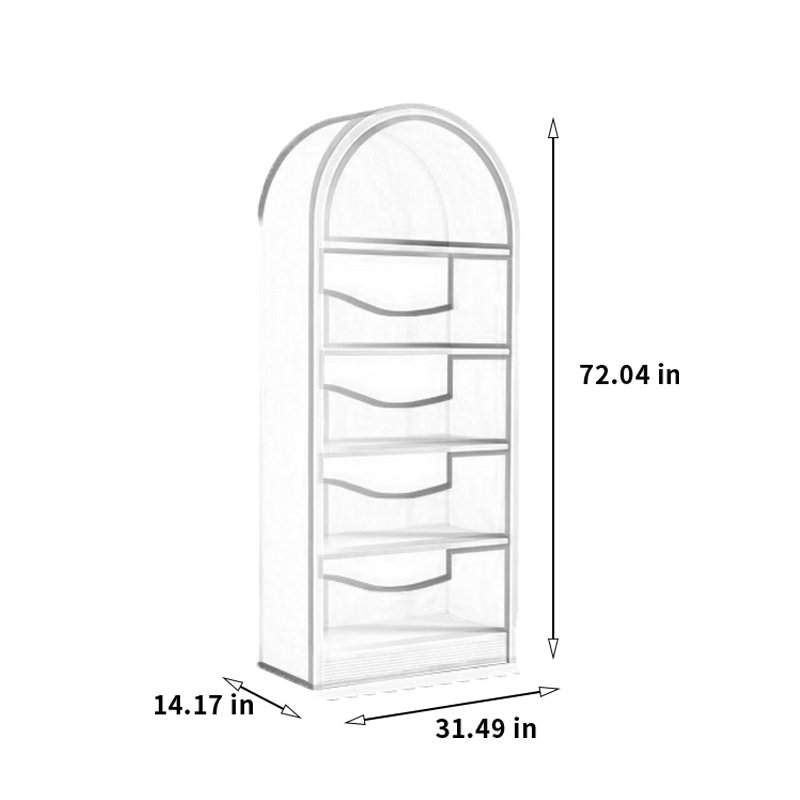 Bibliothèque standard H 72,04 "x l 31,49"