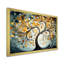 Arbre jaune majestueux jaune et gris - arbres, art mural-1550600630-1550600632