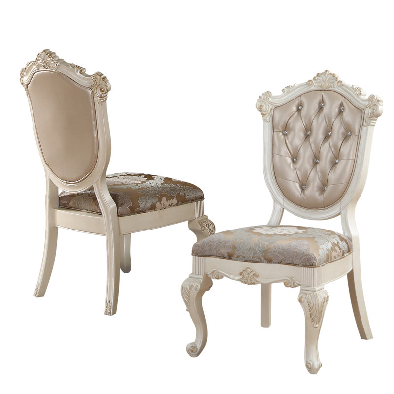  Ensemble de deux chaises d'appoint de salle à manger Everett