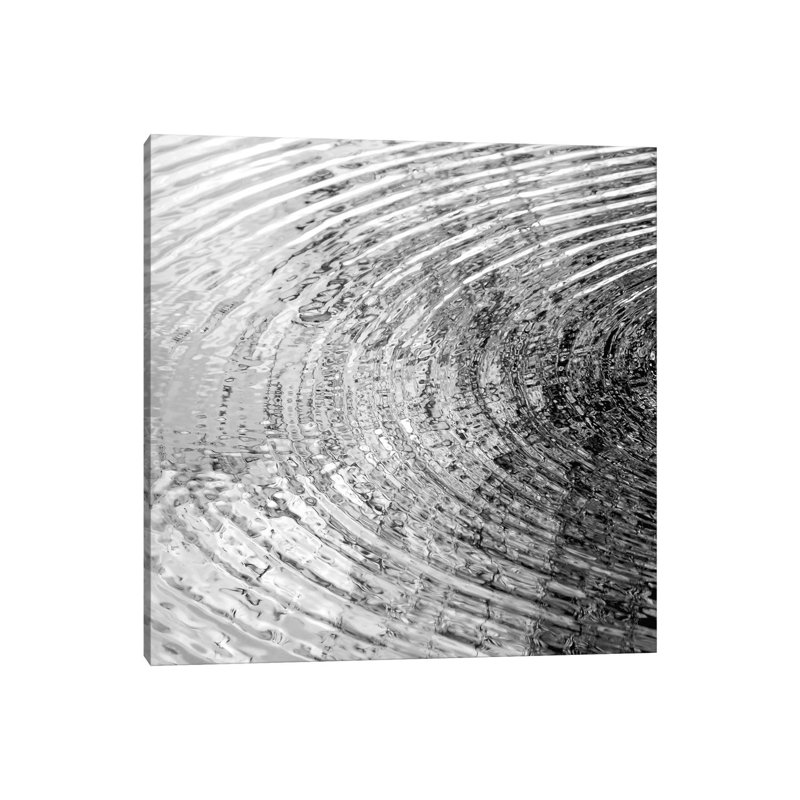 Ripples Black & White I by Maggie Olsen - Wrapped Canvas Print, 66.04 cm H x 66.04 cm W x 3.175 cm D