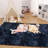 Shag Area Rugs Tie-Dyed Plush Fuzzy Rugs for Living Room, Ultra Soft Fluffy Furry Rugs for Bedroom, Indoor Carpet Nursery Rugs for Kids Room Home Decor-1237716666
