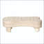 Table basse irrégulière avec rangement dissimulé et tiroirs