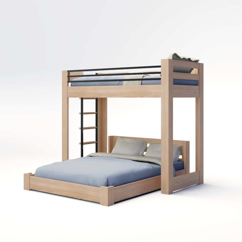 Elevated Kids Bed, Location G, Desert Sands, Twin XL/Full XL