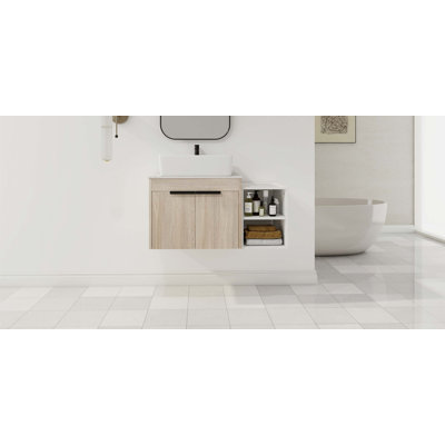 Meuble-lavabo flottant 36 po Modern