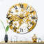 Horloge murale florale-93380336