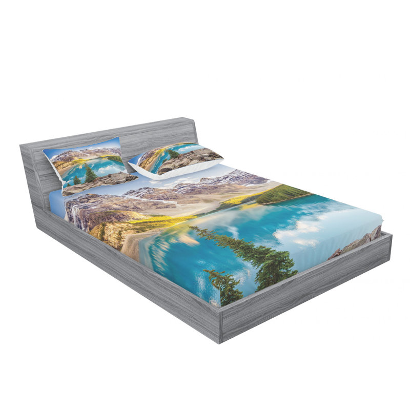 Microfiber Sheet Set, Full Sheet Set with Fitted Sheet