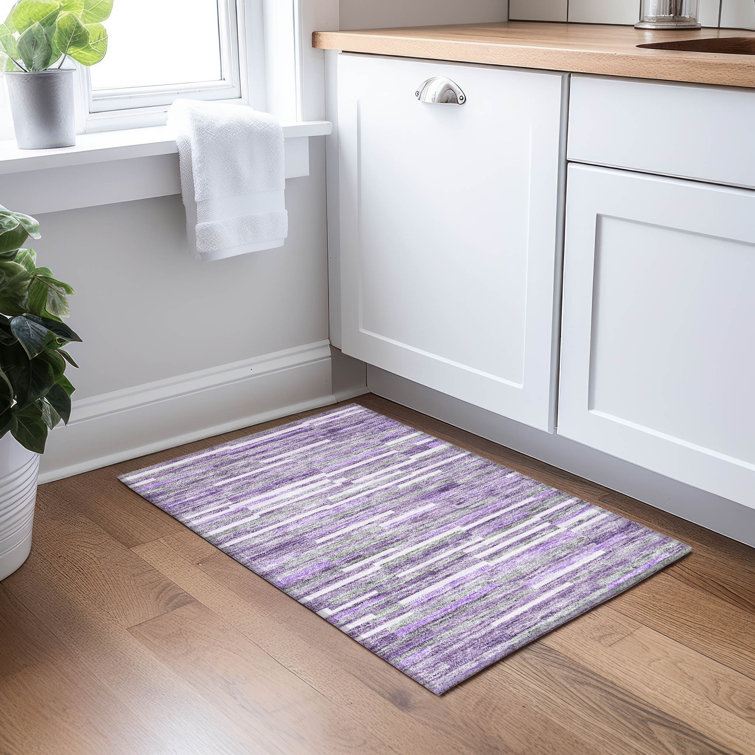 Malek Indoor/Outdoor Area Rug with Non-Slip Backing