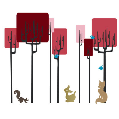 Non-Wall Damaging Wall Decal