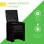 Composteur d'extérieur à grande capacité Outsunny