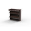 Armoire à chaussures avec 2 tiroirs à miroir
