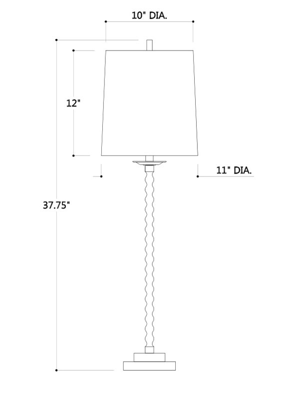 Celeste Buffet Table Lamp