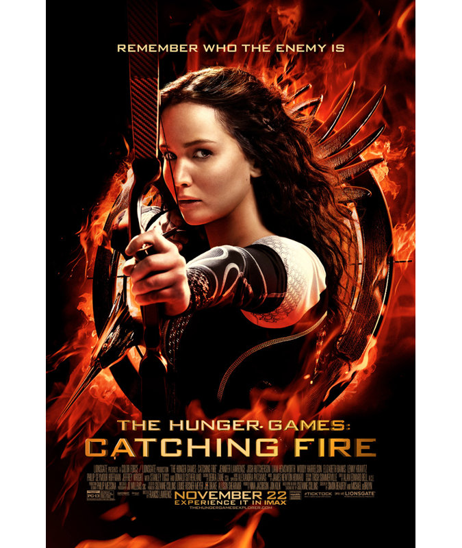 Les jeux de la famine «Catching Fire», H 24 po x l 16 po