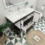 Ensemble de meuble-lavabo mural simple 48 po Amadora-98068521