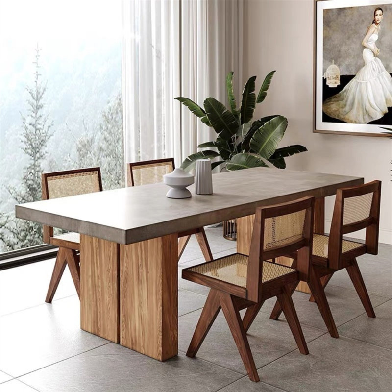 Jesalynn Pine Solid Wood Dining Table, 29.5"H x 62.9"L x 27.5"W