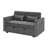 Versatile Upholstered Sofa with Pull - Out Function, Adjustable Backrest and Ample Storage Space for Multiple Living Spaces