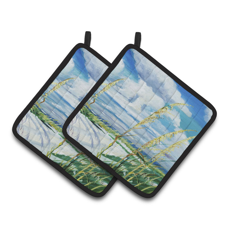 Caroline's Treasures Sea Oats Polyester Potholder