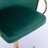Therman Swivel Upholstered Adjustable Height Counter Stool with Metal Frame-446762886