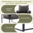 Adjustable Recliner, Adjustable In Various Angles (90°-180°), Suitable For A Variety Of Scenes, Whether It Is Resting, Games-2041026984