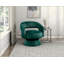 Fauteuil d'appoint pivotant de luxe moderne en velours de bois massif 1pc-1902652996