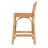 Estella 24.5 in. Seat Height Rattan Low Back Bar Stool, Natural Brown-1848981453-1865252313