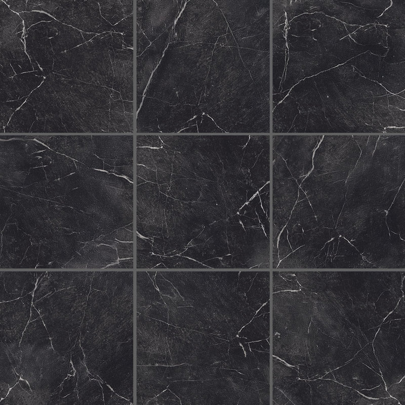 Ravenna 12X12 Porcelain Tile, Black