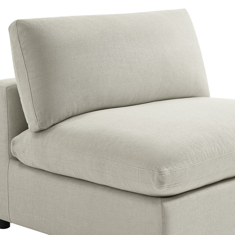 Vinessa Modular Sectional - 6-Piece Nest, Beige Polyester