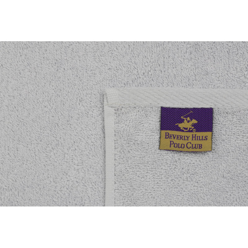Ensemble de serviettes à main 100% coton 3 pièces Franky, Gris clair / gris / gris foncé