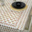 Housse de table décorative en coton avec imprimé bloc pour Dinnig- Arjun (14 places)-1060663385
