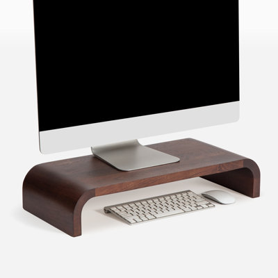 Basnett Solid Wood Monitor Stand