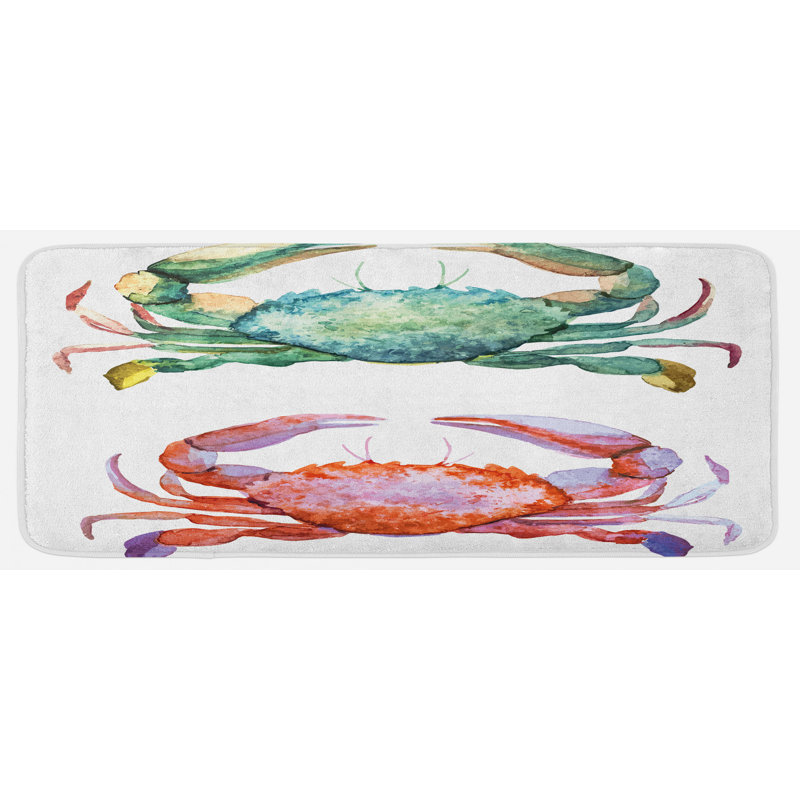 Tapis de cuisine crabes