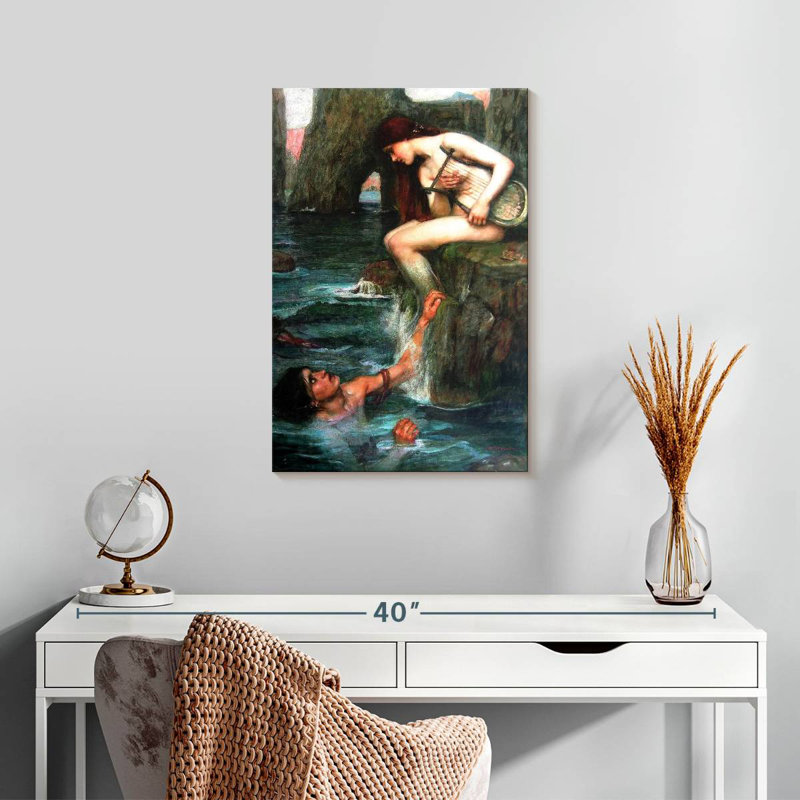 Kelan The Siren, 24" H x 16" W