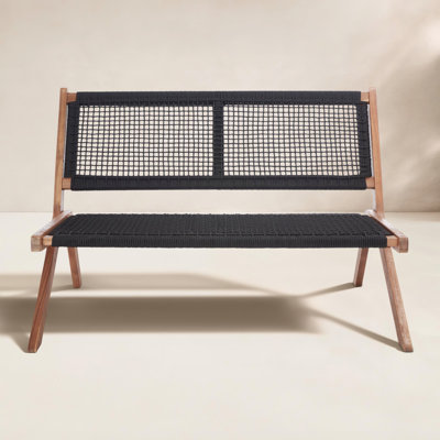 Kismet Solid Wood Outdoor Bench