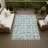 Machine Washable Indoor/Outdoor Chantille ACN2769 Geometric Rug-2003606-2003610
