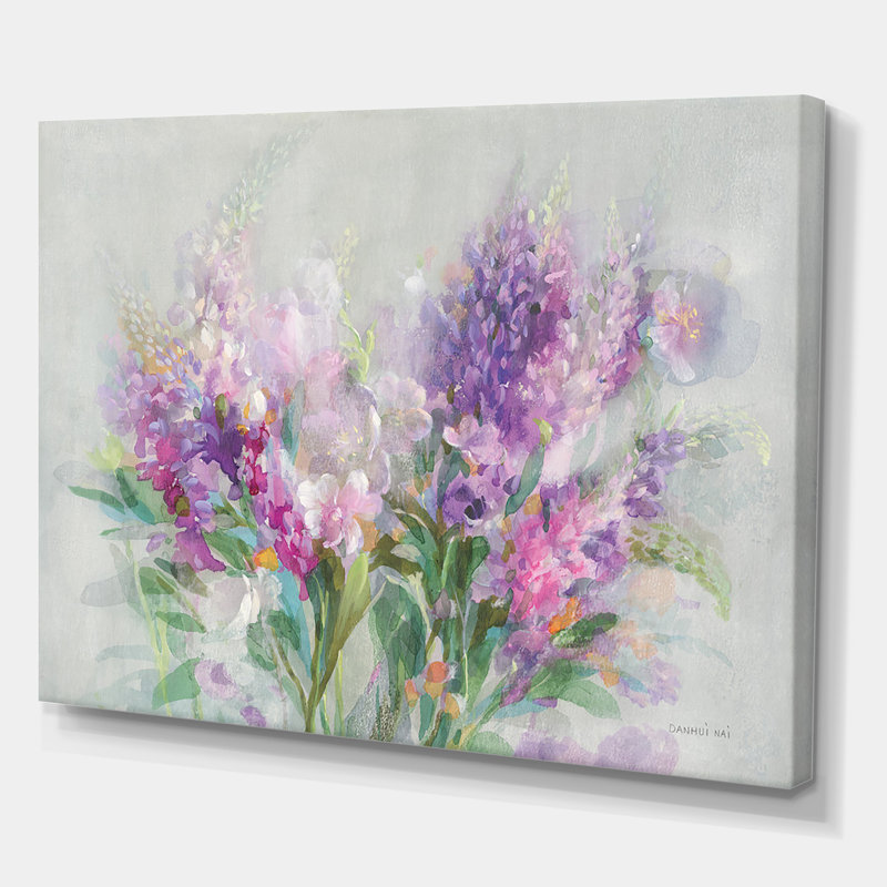«RW Go with the Flow II», reproduction sur toile tendue, H 30 po x l 40 po x P 1,5 po