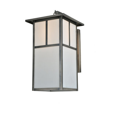 1 - Light Outdoor Wall Lantern