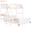 Lit superposé blanc avec bureau - ajout fonctionnel à votre chambre à coucher simple au-dessus du bureau double, construction solide pour plus de stabilité-2143789407-2143789376
