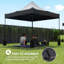 Housse de remplacement pour auvent 10 'x 10' avec 4 sacs de poids et 8 trous de drainage-109663663