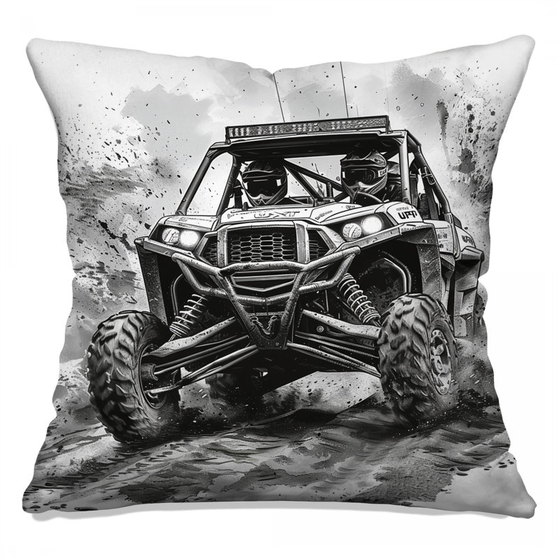 Coussin décoratif pour véhicule tout-terrain, oreillers double face pour véhicule, 20 po x 20 po