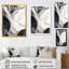 Harmonie noire et dorée du marbre I - reproductions d'art mural en marbre abstrait-1280187656-1280187658