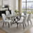 Faux Leather Upholstered Solid Back Side Chair-2058058657