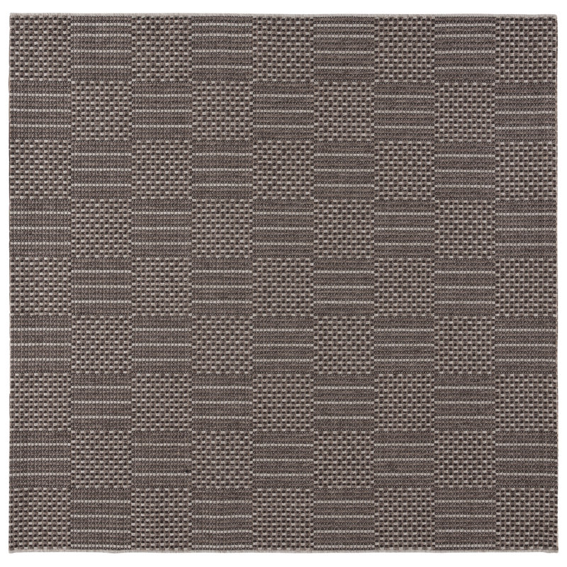 Tapis intérieur / extérieur Fultonville Sisal, Carré 6 pi 7 po