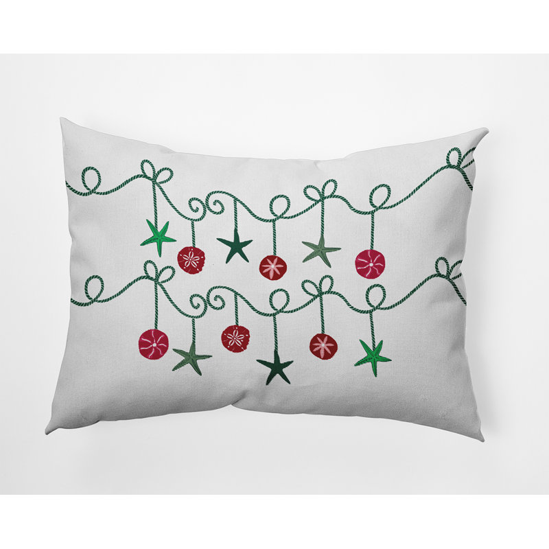 Reversible Throw Pillow, 14'' x 20'', Rectangular
