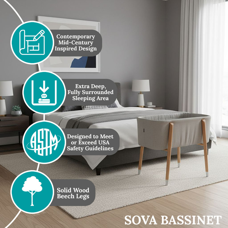 Sova Bassinet, Gray