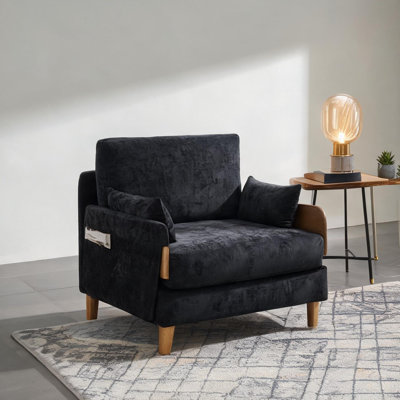 Fauteuil inclinable de 37 po x 29,1 po x 27,9 po à commande à distance pour chambre à coucher avec un poids de produit de 33,6 kg