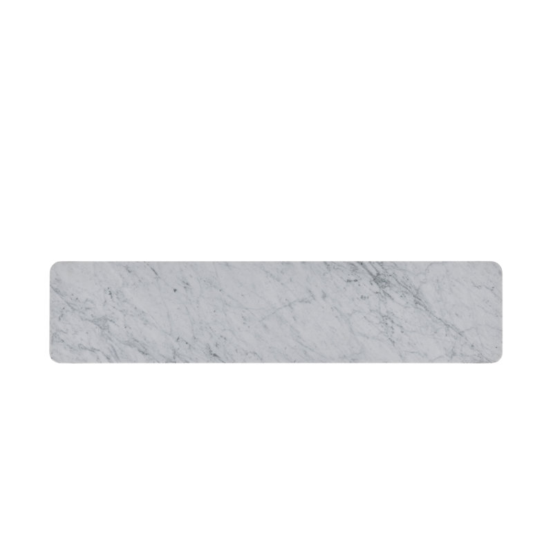 Kesden 60'' W Marble Console Table