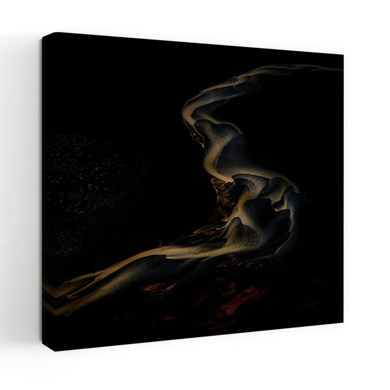 Art contemporain abstrait, art cheval contemporain, H 24 po x l 24 po