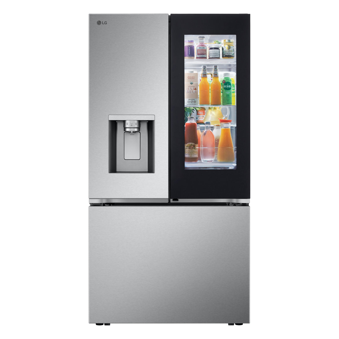 LG 31 cu. ft. Smart Standard-Depth Max French Door Refrigerator with Instaview® Door-In-Door® LG