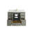Esin 48'' Single Bathroom Vanity with Quartz Top