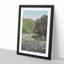 Iris Gardens by Hasui Kawase - Framed Print-55642046-55642048