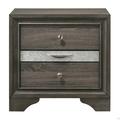 Table de chevet avec tiroirs de rangement